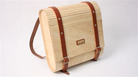 Wooden Backpack 